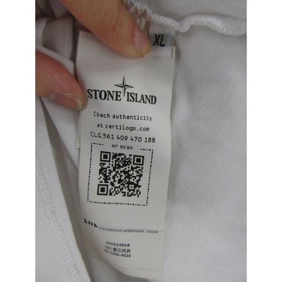 Stone Island Polo Shirt XL Pullover Slim Fit Stretch Classic Compass - Picture 11 of 15